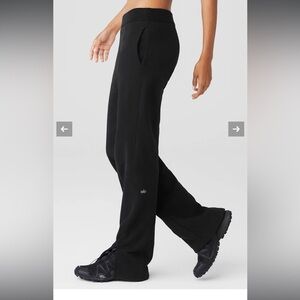 ALO Yoga High-Waist Free Time Straight Leg Sweatpant